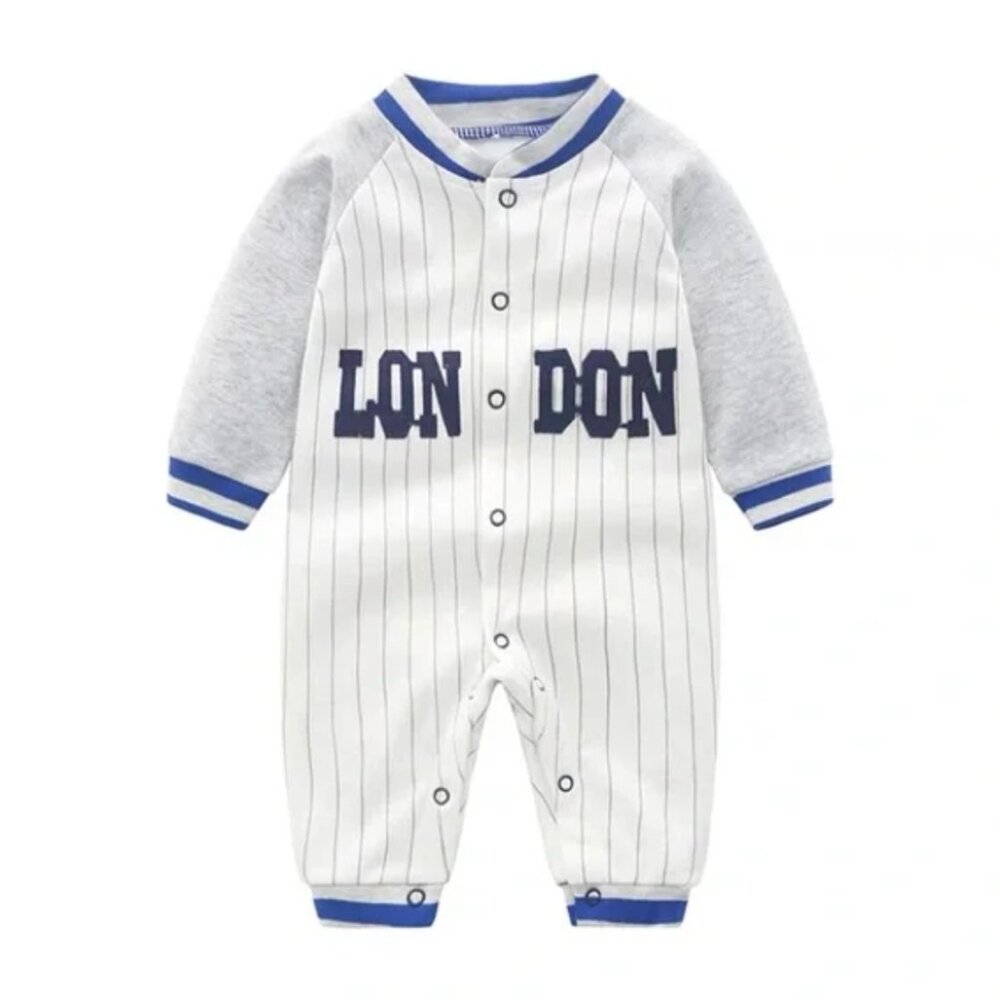 Baby London Baseball One-Piece